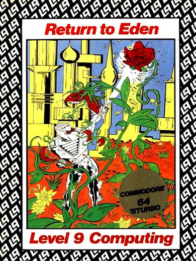 Return To Eden box art for Commodore 64